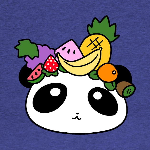 Fruit Panda Face by saradaboru